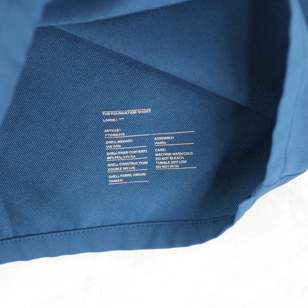 Ten Thousand Foundation Short Mens Large Blue Athletic Training Shorts 7
